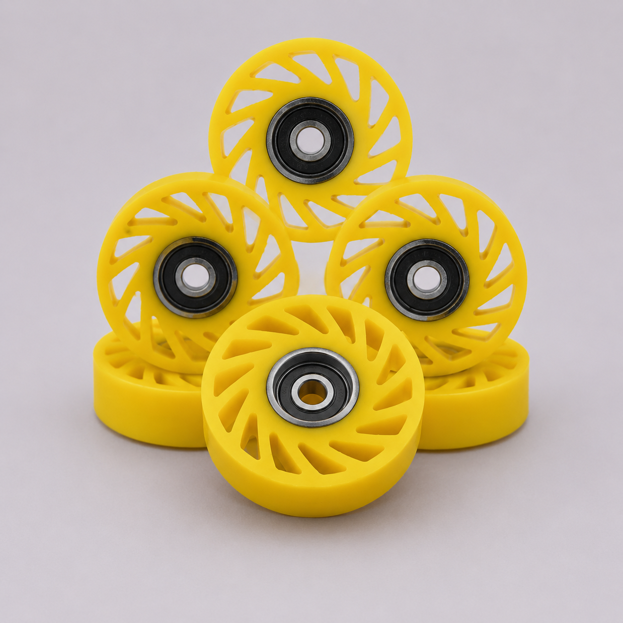 YELLOW SUN WHEEL