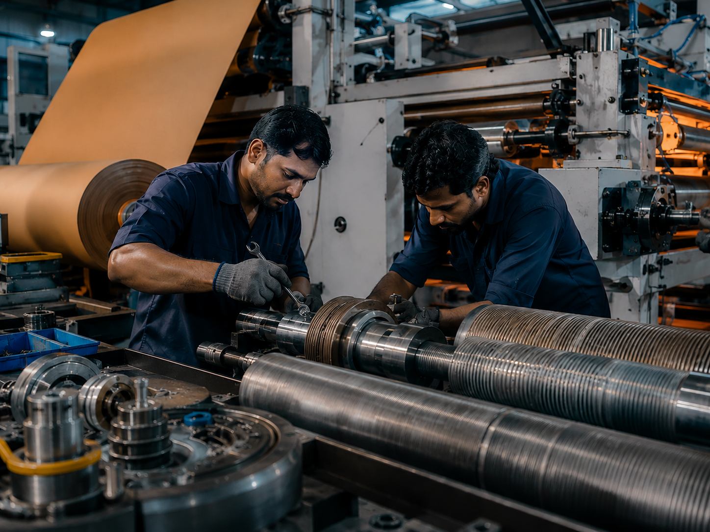 Corrugated Machine Maintenance Support