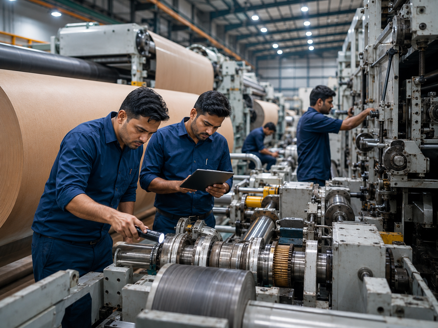 Used Corrugated Machine Inspection